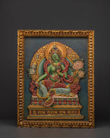 Goddess Green Tara Wall Hanging