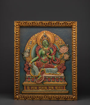 Goddess Green Tara Wall Hanging