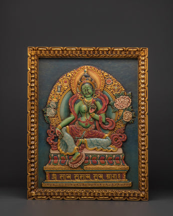Goddess Green Tara Wall Hanging