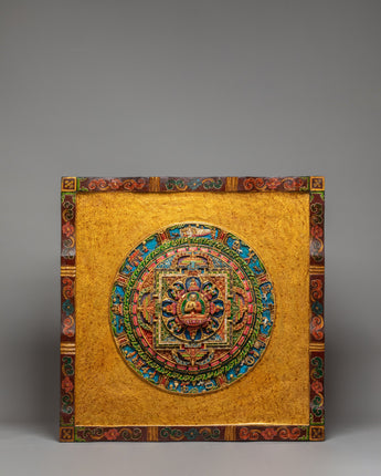 Handmade Vairocana Mandala Wall Hanging