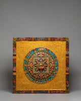Handmade Vairocana Mandala Wall Hanging