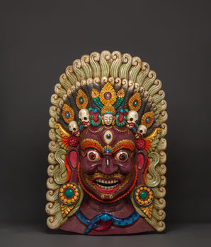 Tibetan Protector Deity Wall Hanging