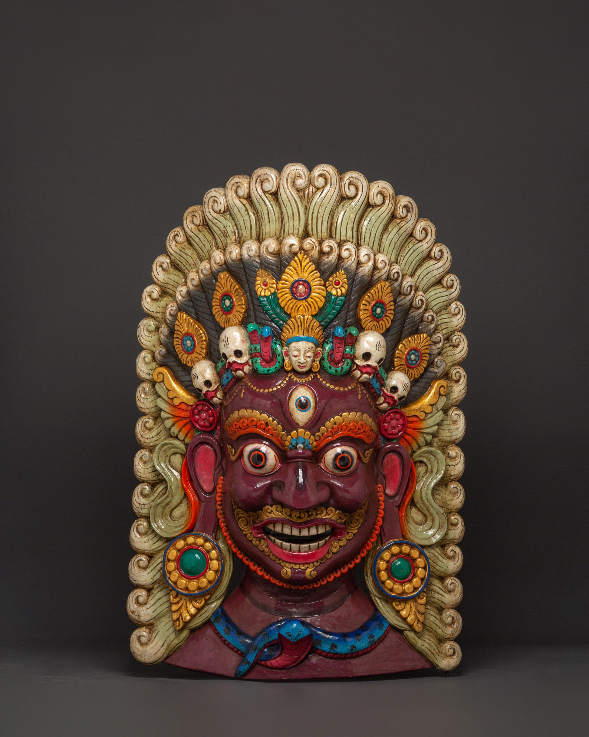 Tibetan Protector Deity Wall Hanging