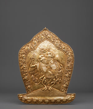 Skeleton Deity Chitipati Wall Hanging | The Lord of the Cremation Grounds