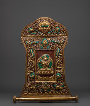 Manjushri Brass Wall Hanging 