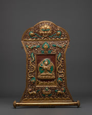 Manjushri Brass Wall Hanging
