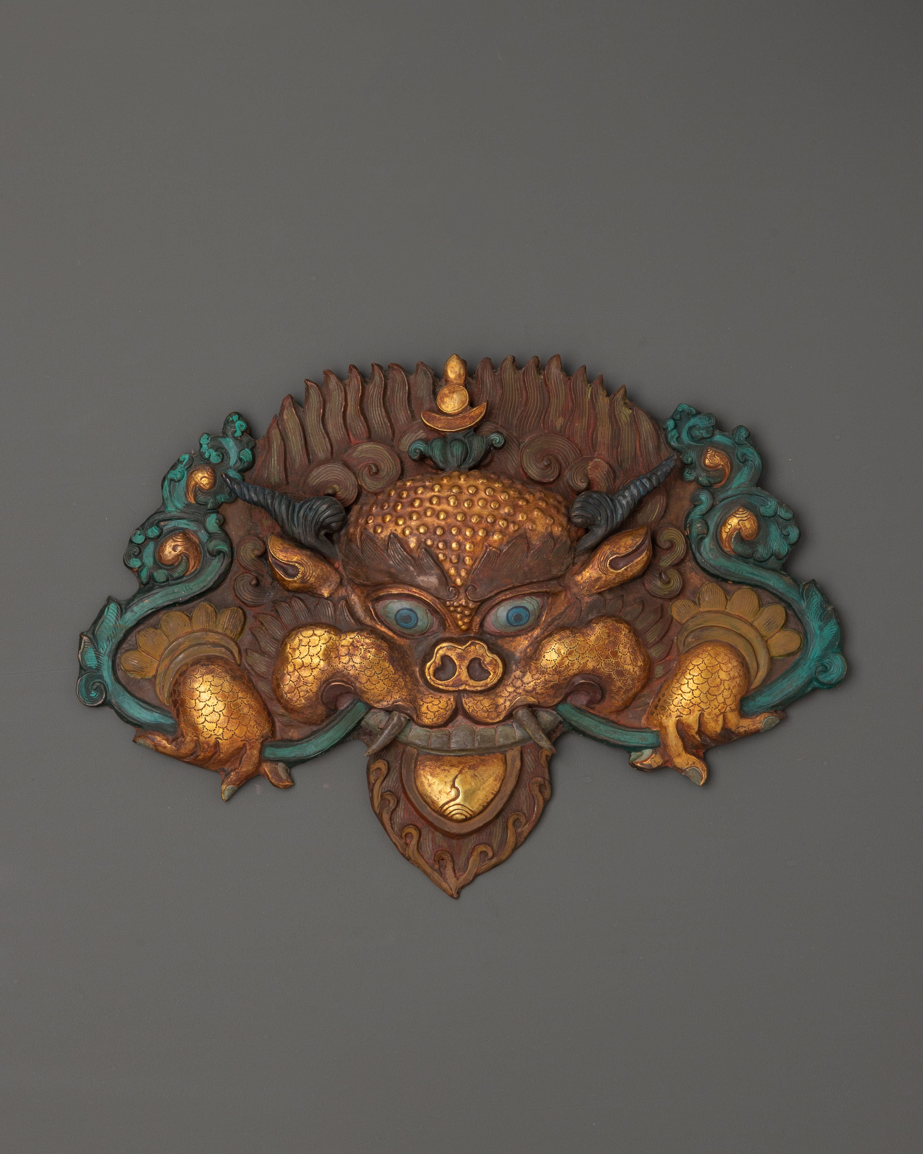 Kirtimukha Decor Wall Hanging