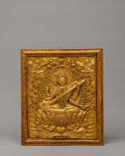 Saraswati Devi Wall Hanging 