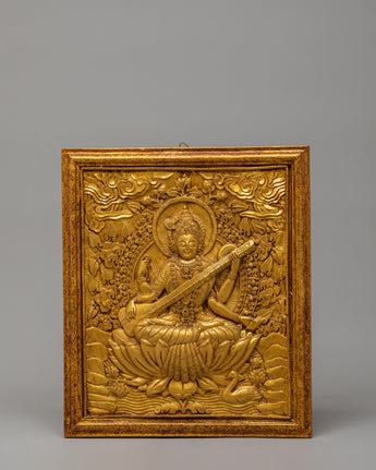 Saraswati Devi Wall Hanging 