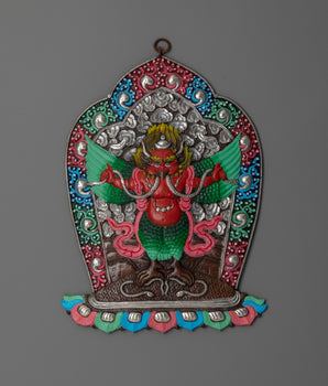 Handcrafted Tibetan Garuda Wall Hanging 