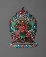 Handcrafted Tibetan Garuda Wall Hanging 