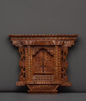 Tibetan Handcarved Wall Hanging Decor