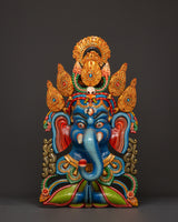Hindu Elephant God Wall Hanging