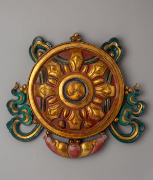Dharma Wheel Wall Hanging 