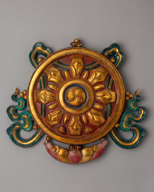 Dharma Wheel Wall Hanging 