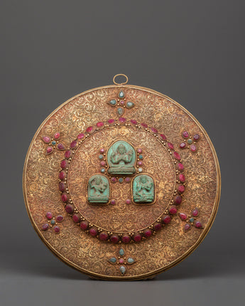 Wall Hanging Madala with Bodhisattvas