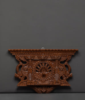 Traditional Wooden Wall Hanging