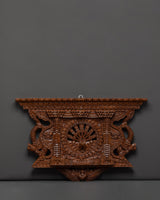 Traditional Wooden Wall Hanging