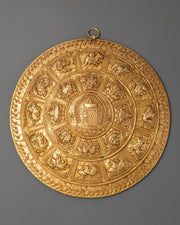 Kala Chakra Wall Hanging for Decor