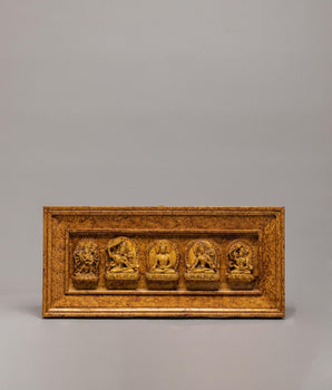 Handmade Wall Hanging with Meditational Deities