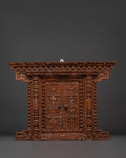 Auspicious Symbols Adina wood Wall Hanging