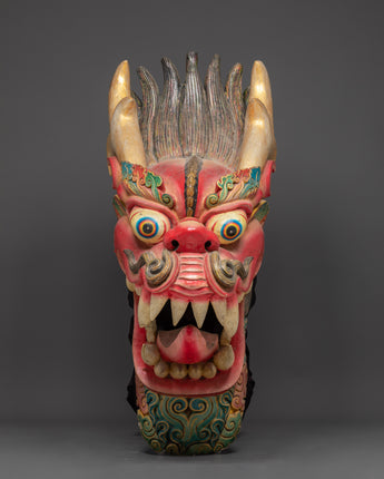 Wall Decor With Horns And Teeth