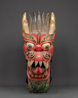 Wall Decor With Horns And Teeth