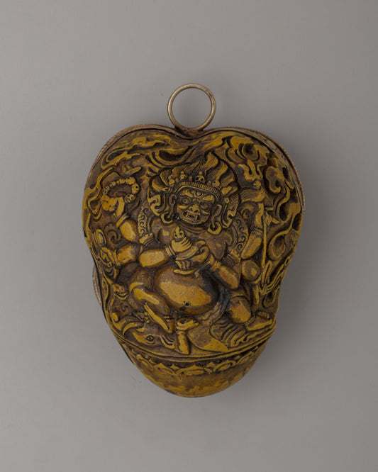 Six-Armed Mahakala Locket