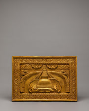 Golden Stupa Wall Hanging 