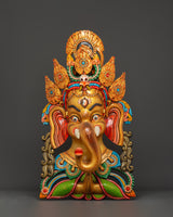 Tantric Ganesha Wall Mask