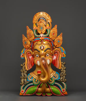 Tantric Ganesha Wall Mask