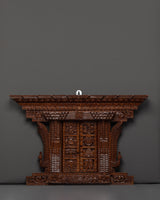 wooden door wall hanging