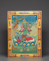 Green Tara Deity Wall hanging