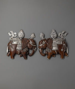 Handcrafted Elephant Wall Hanging
