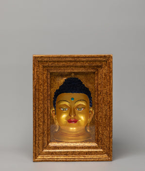 Handcrafted Buddha Head Wall Hanging