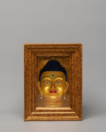 Handcrafted Buddha Head Wall Hanging