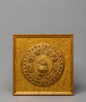 Himalayan Handcrafted Green Tara Wall Hanging 