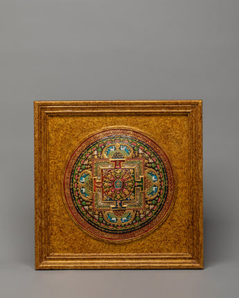 Handmade Eight Auspicious Mandala Wall Hanging
