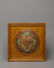 Handmade Eight Auspicious Mandala Wall Hanging
