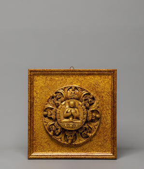 Tibetan Shakyamuni Buddha Wall Hanging  