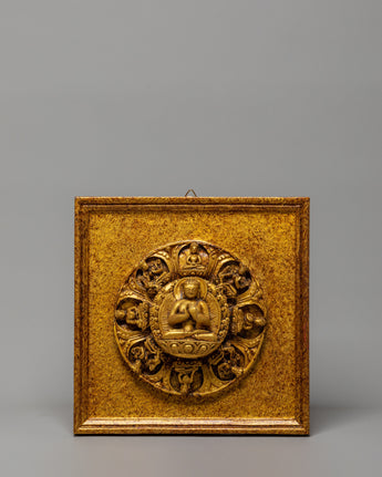 Tibetan Shakyamuni Buddha Wall Hanging  