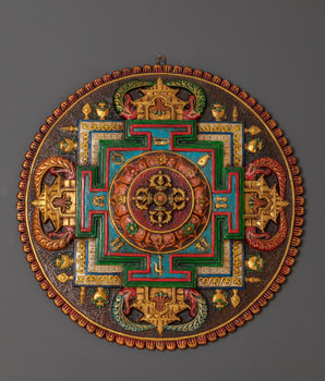 Handcrafted Tibetan Mandala Wall Art 