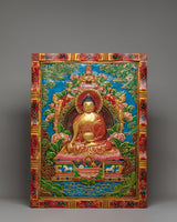 Shakyamuni Buddha Thangka Wall Hanging