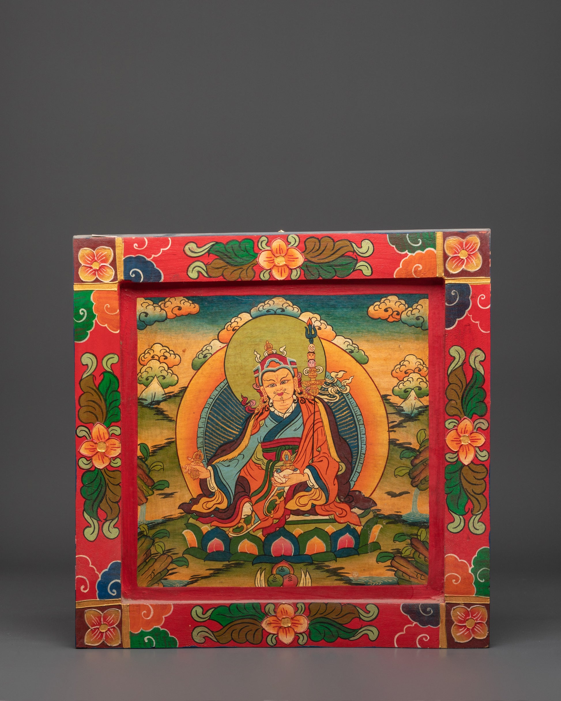 Handcrafted Guru Rinpoche Wall Art