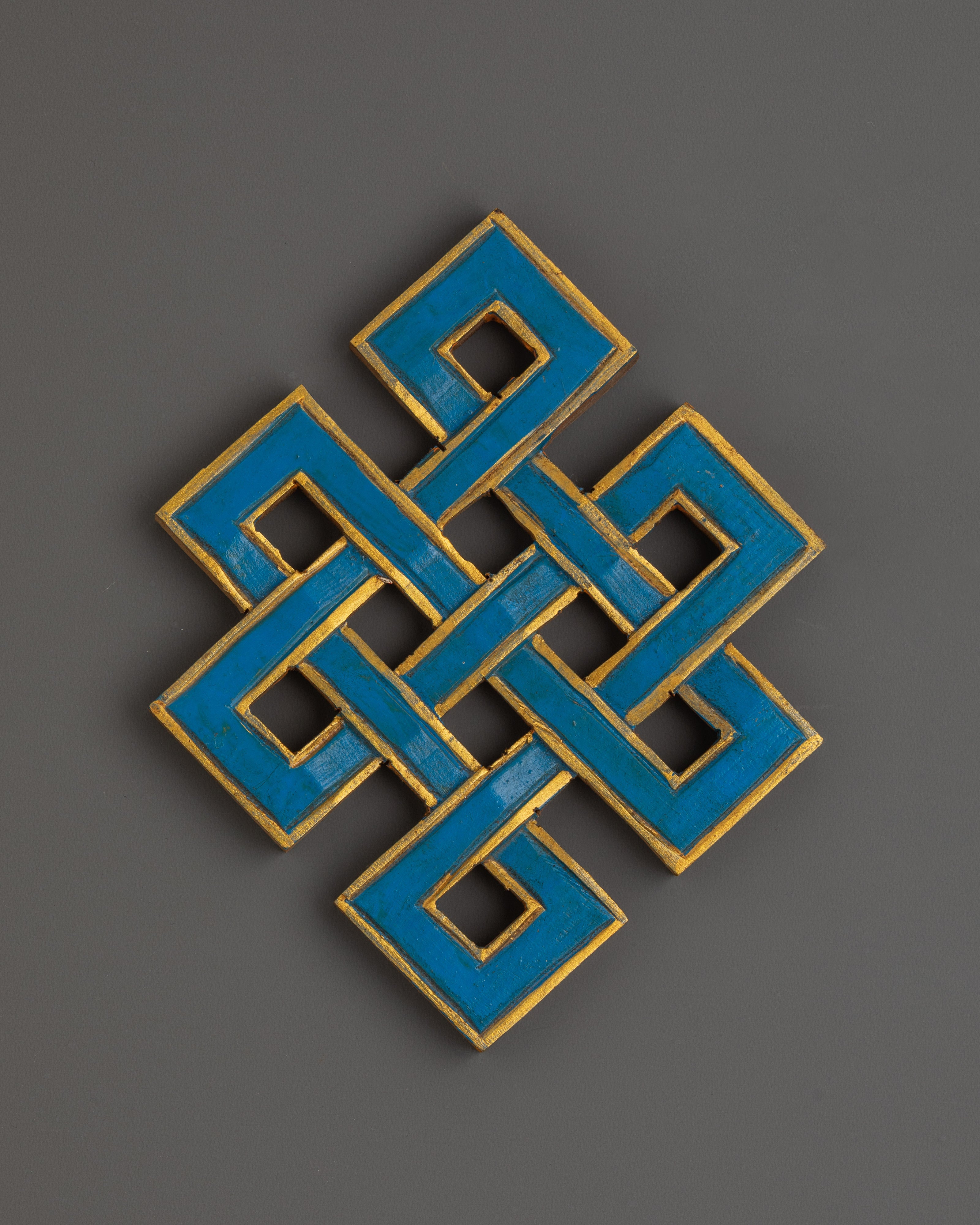 Tibetan Endless Knot |  Wall Art for Unity and Interconnection