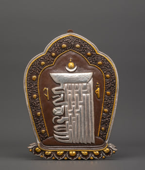 Handcrafted Kalachakra Mantra Wall Hanging