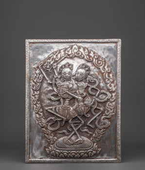 Handcrafted Tibetan Citipati Wall Hanging