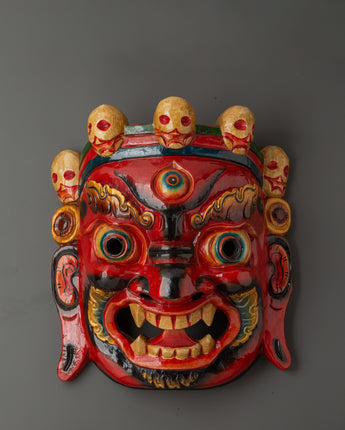 Fierce Mahakala Wall Mask 
