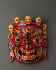 Fierce Mahakala Wall Mask