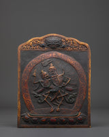 Tibetan Chitipati Deity Wall Art Hanging